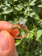 18ct Yellow Gold Diamond Ring