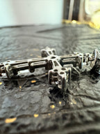 9ct White Gold Cubic Zirconia Cross Pendant