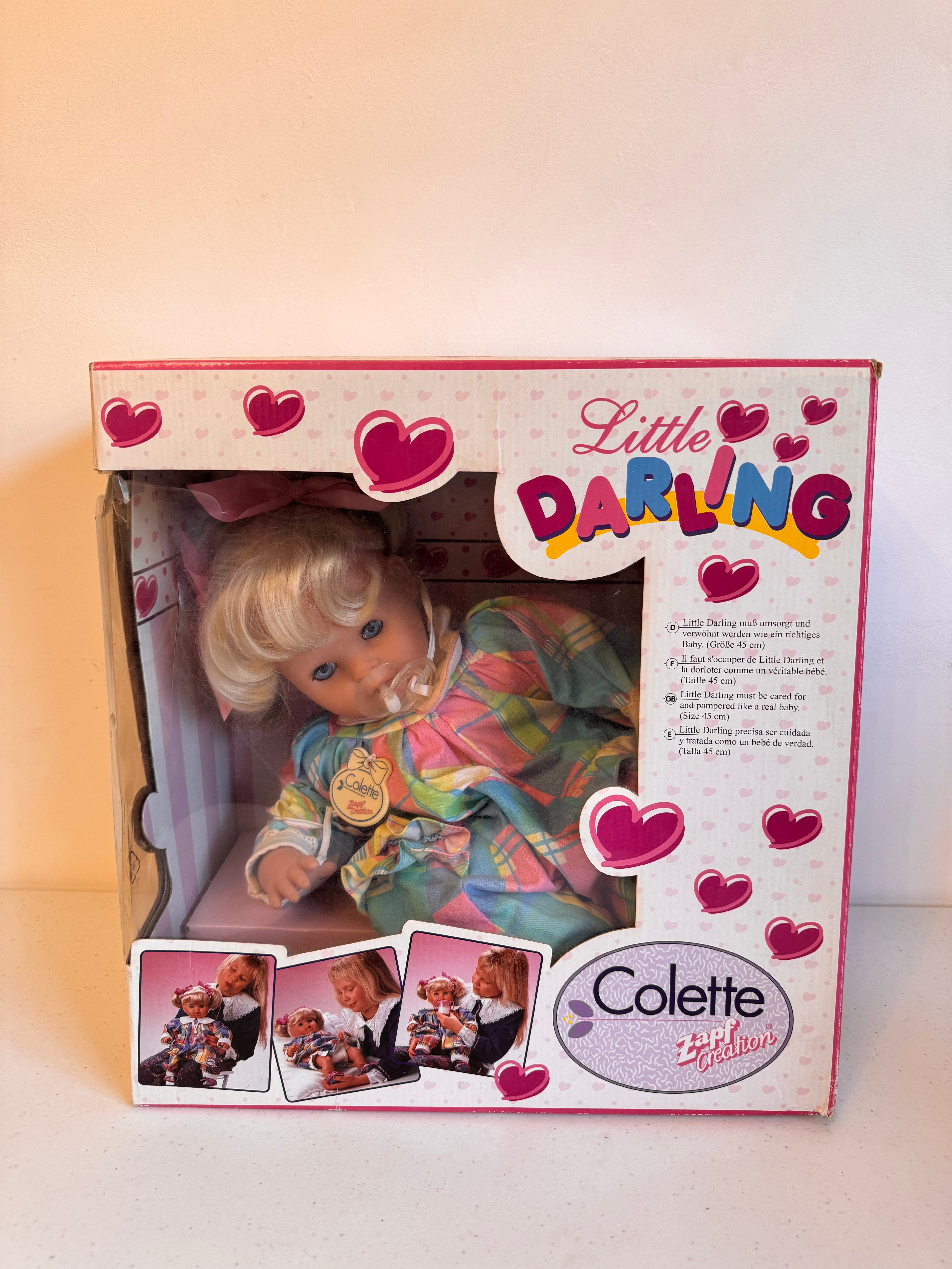Lot 18: Little Darling Colette Zapf Creations  (Estimate £30-60)
