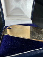 9ct Yellow Gold Dog Tag