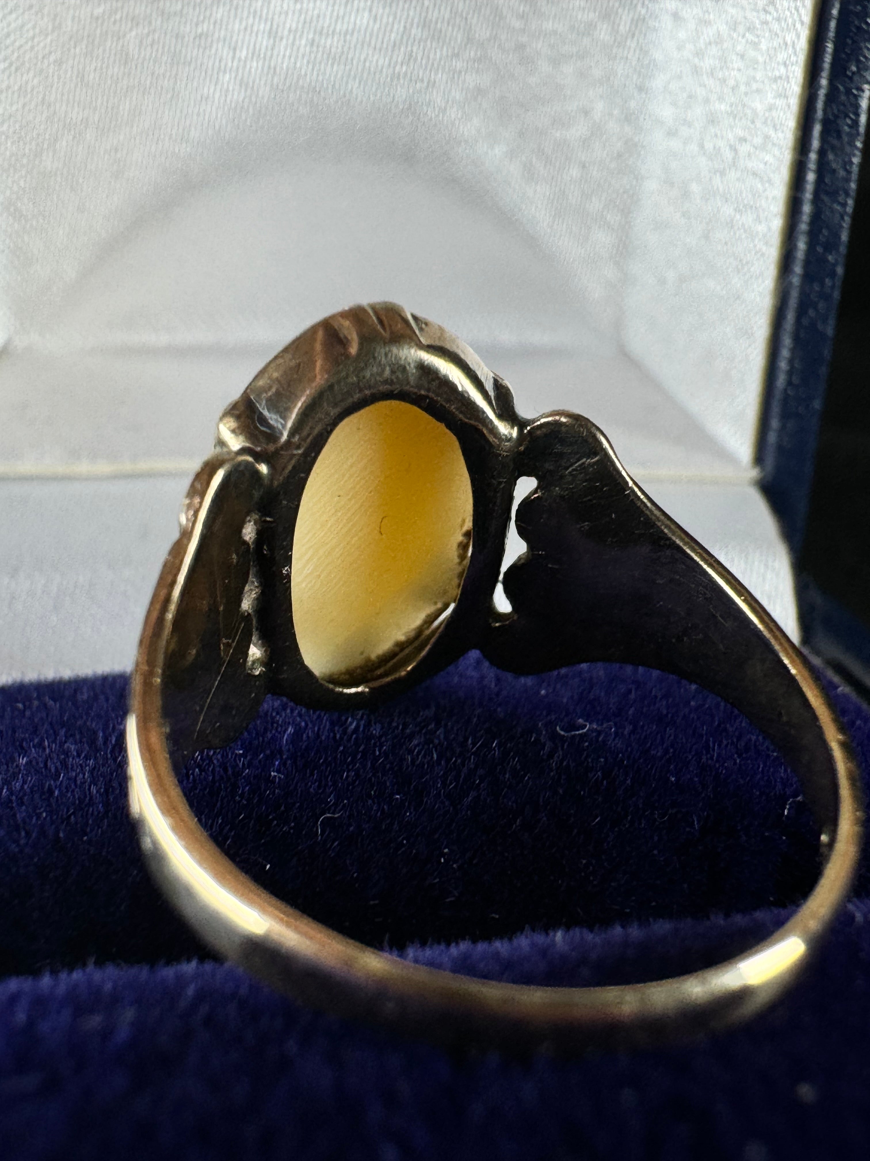 9ct Yellow Gold Cameo Ring