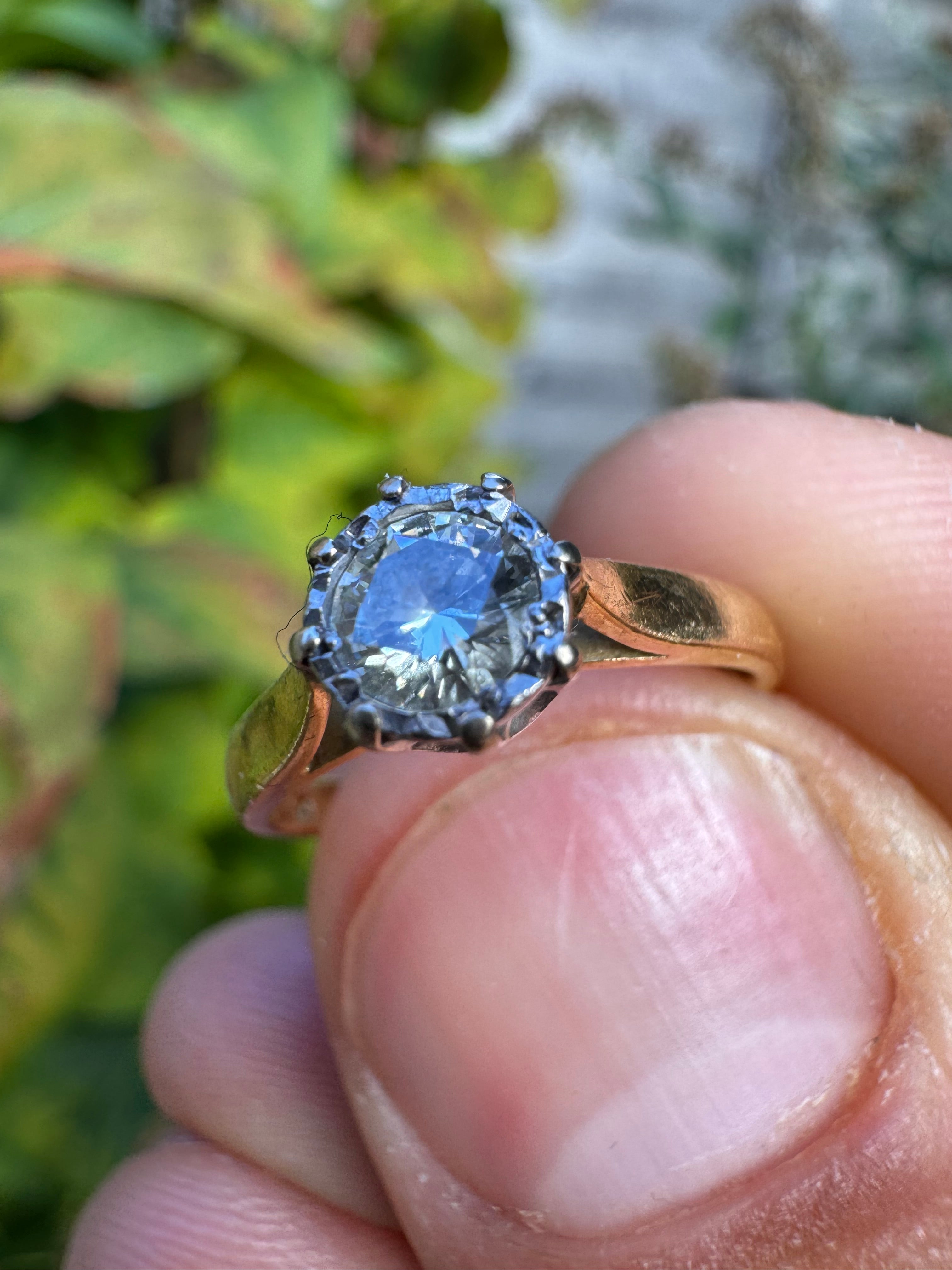 18ct Diamond Solitaire Ring