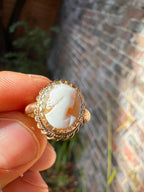 18ct Rose Gold Cameo Ring