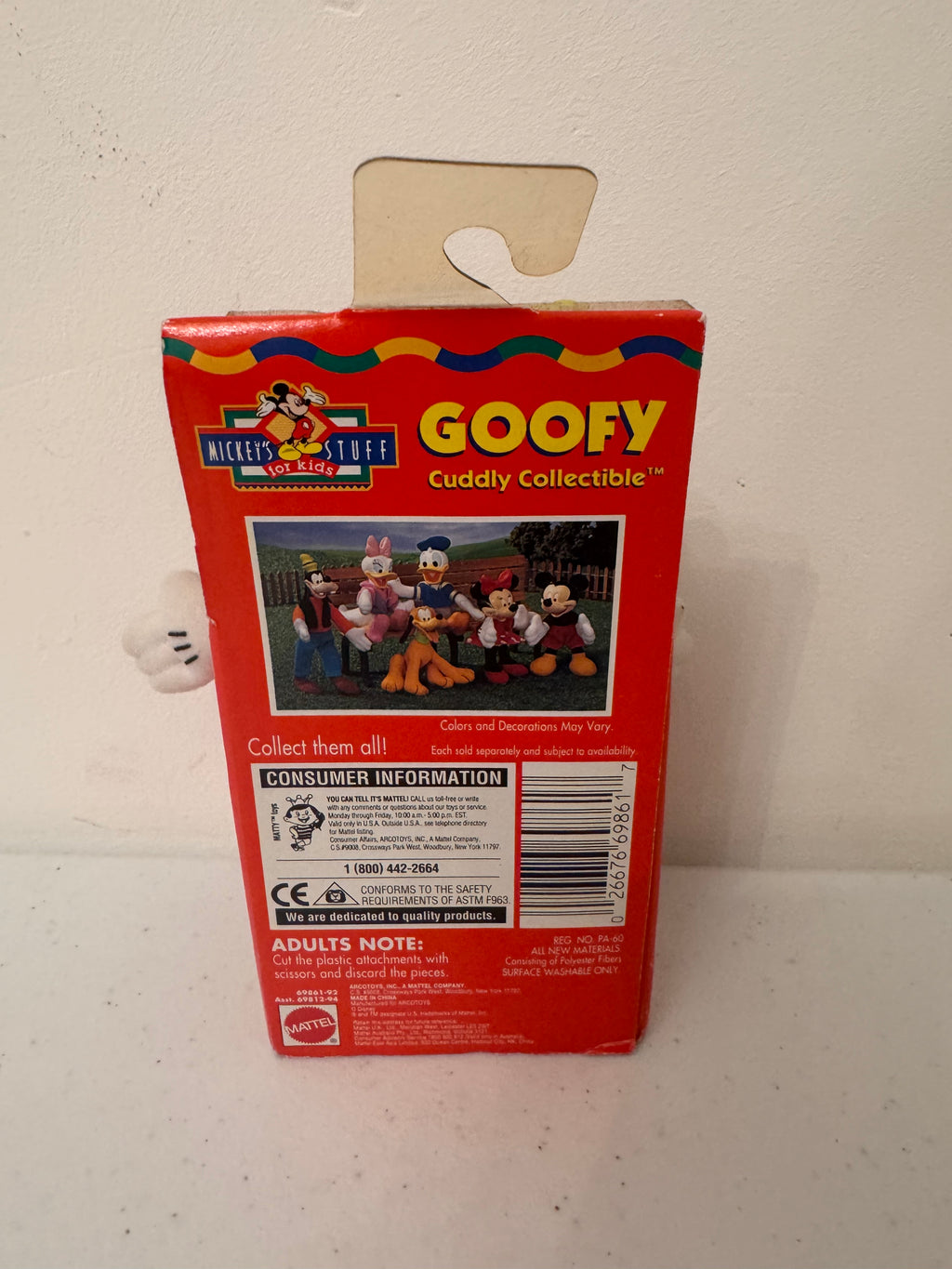 Vintage Goofy Boxed Mattel