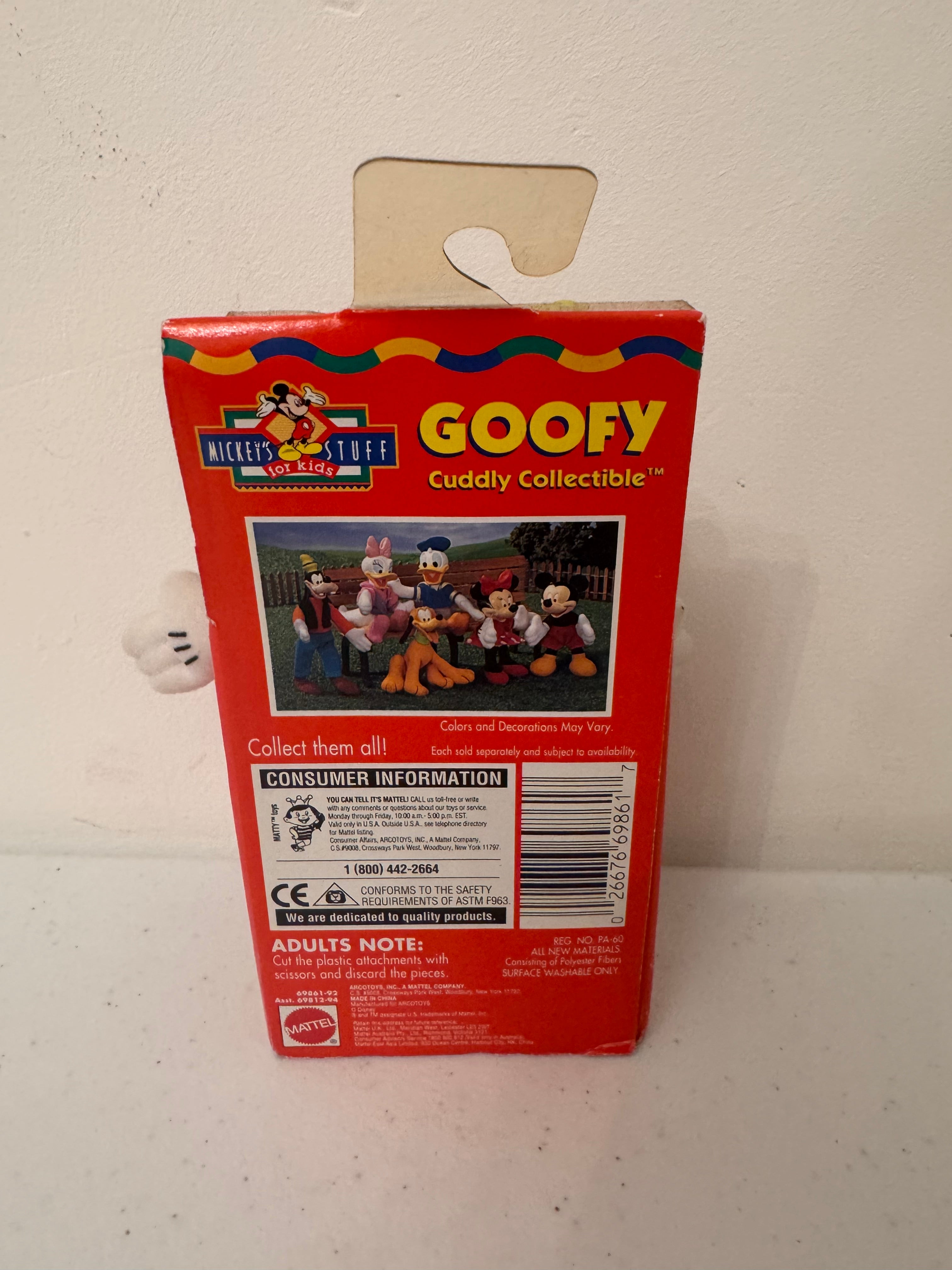Vintage Goofy Boxed Mattel