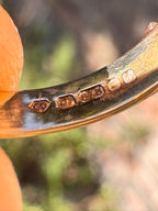 Antique 9ct Gold and Amethyst Ring