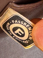 Lot 18: vintage crocodile handbag (Estimate £10-20)