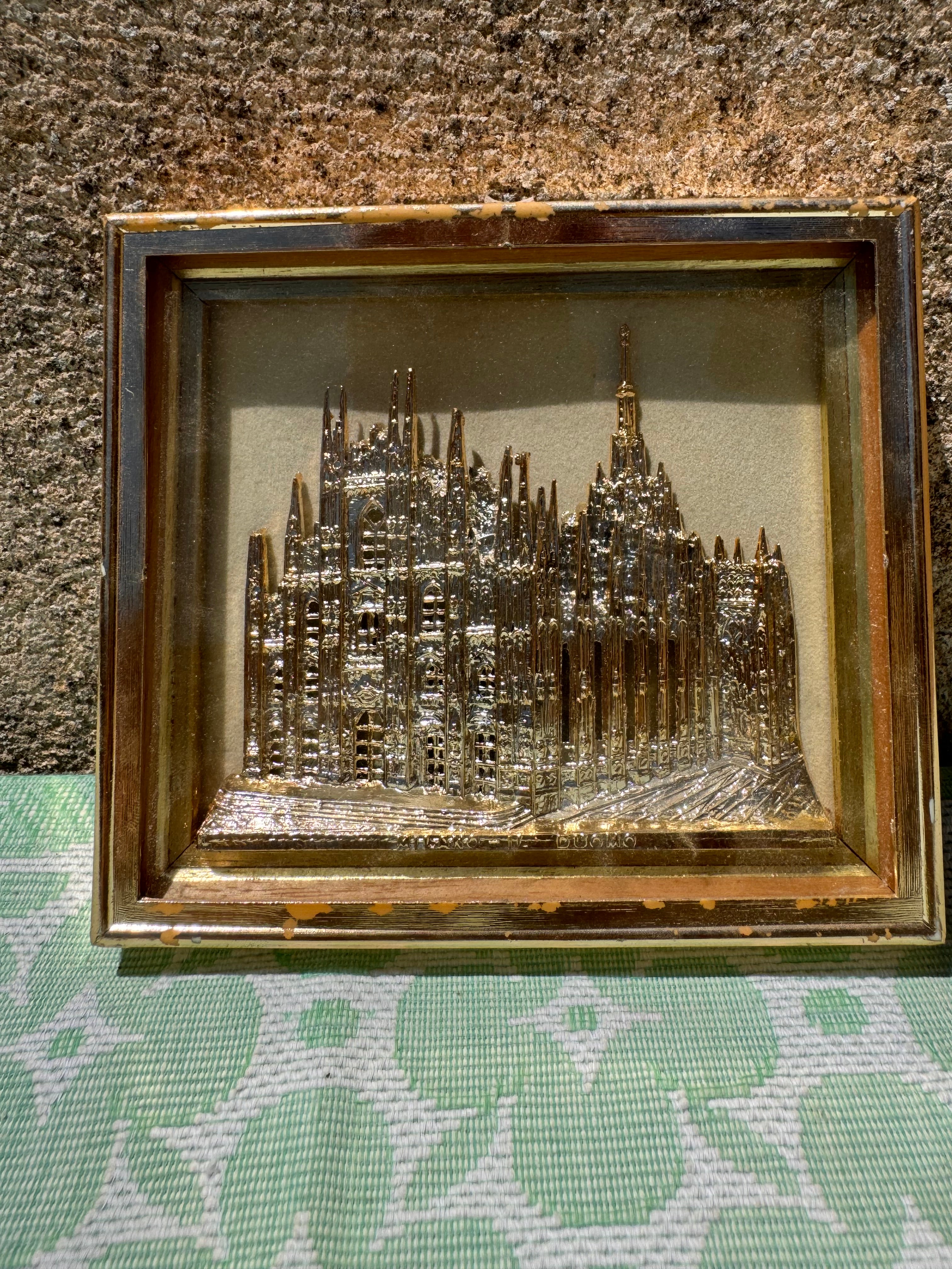 Gold Guilt Framed Church Art