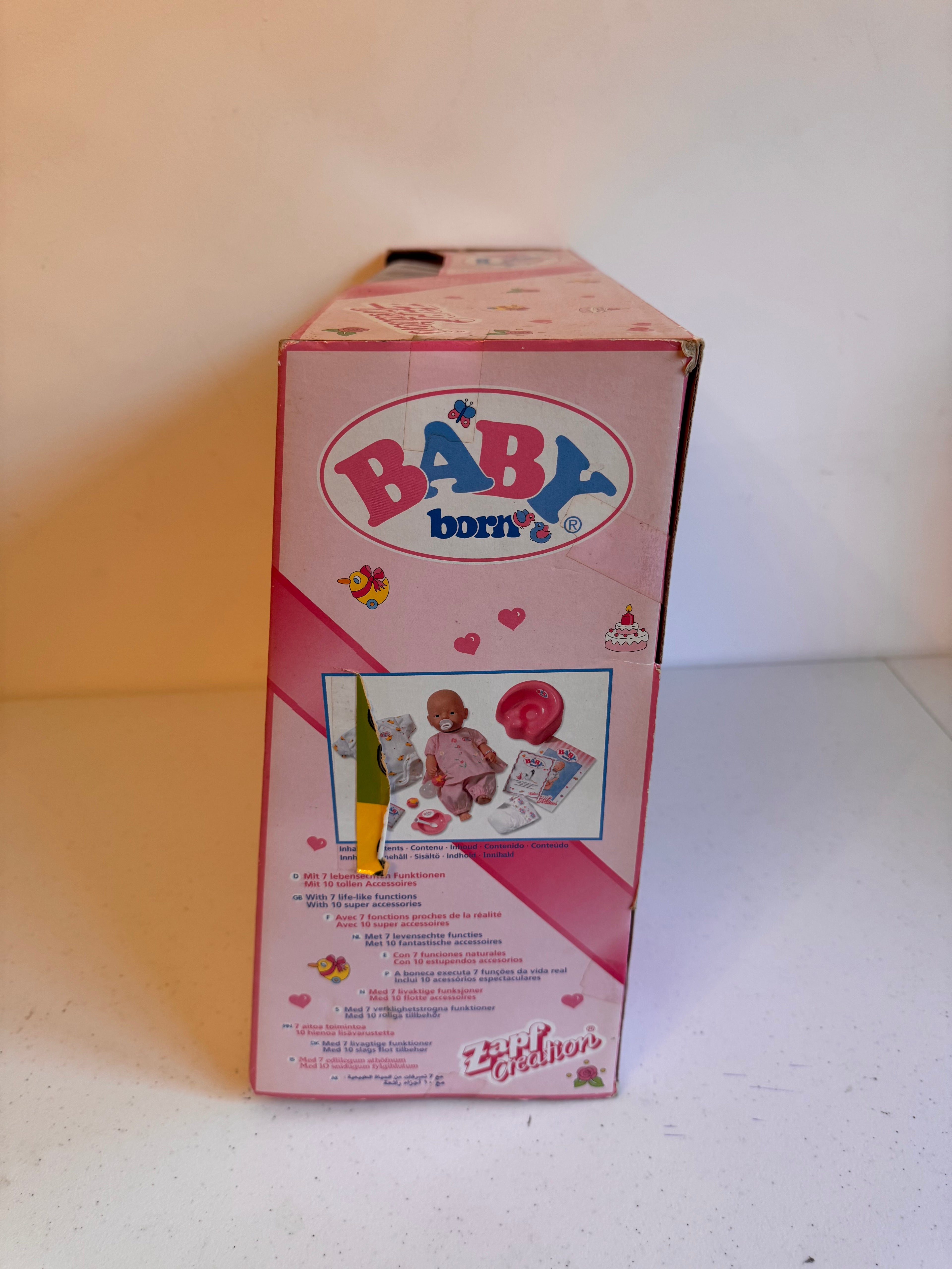Lot 16: Baby Born Boxed 10 Accessory Set (Estimate £40-50)