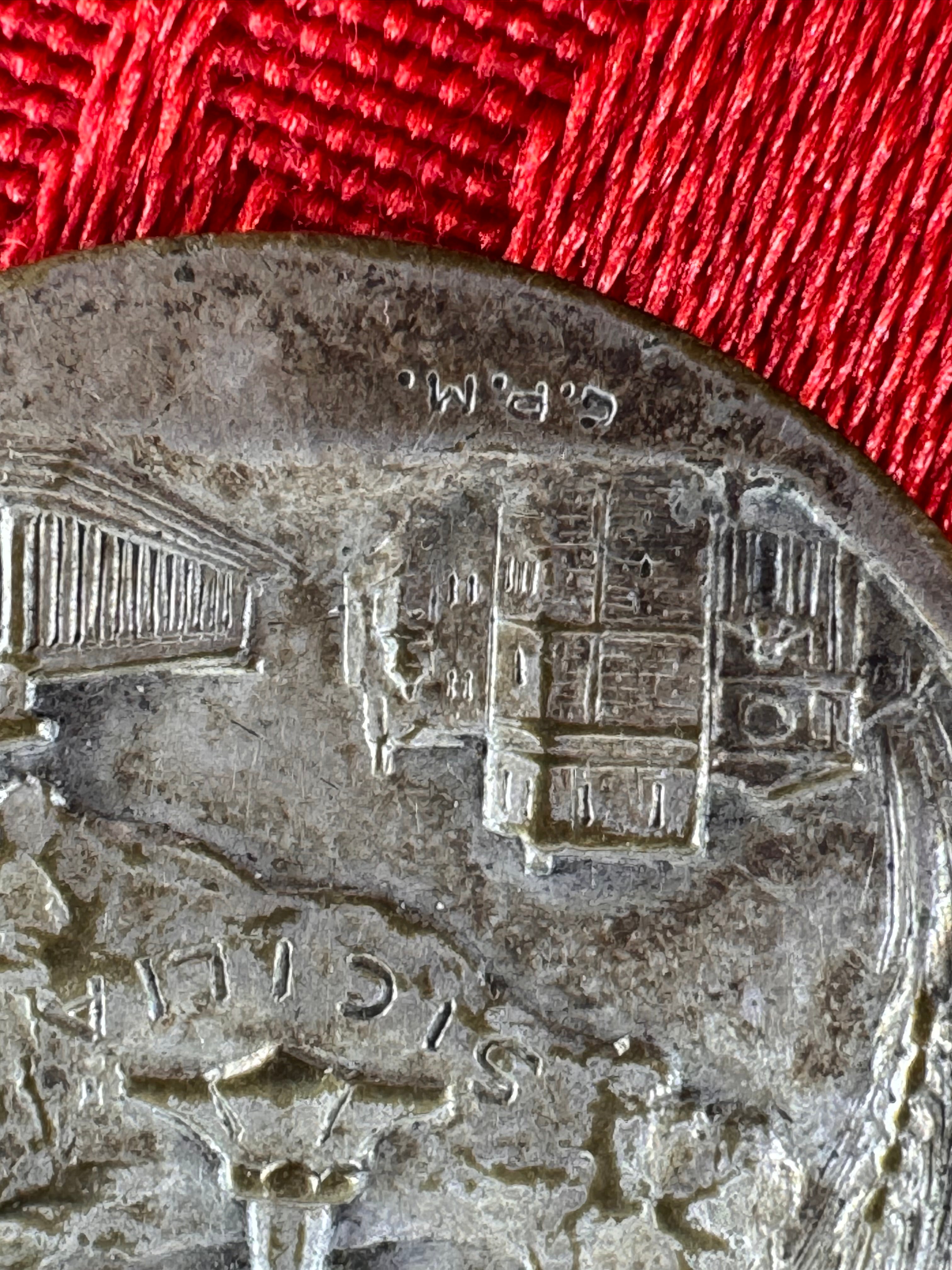 Italian 1934 PIUS XI PONT.MAX Pendant medal