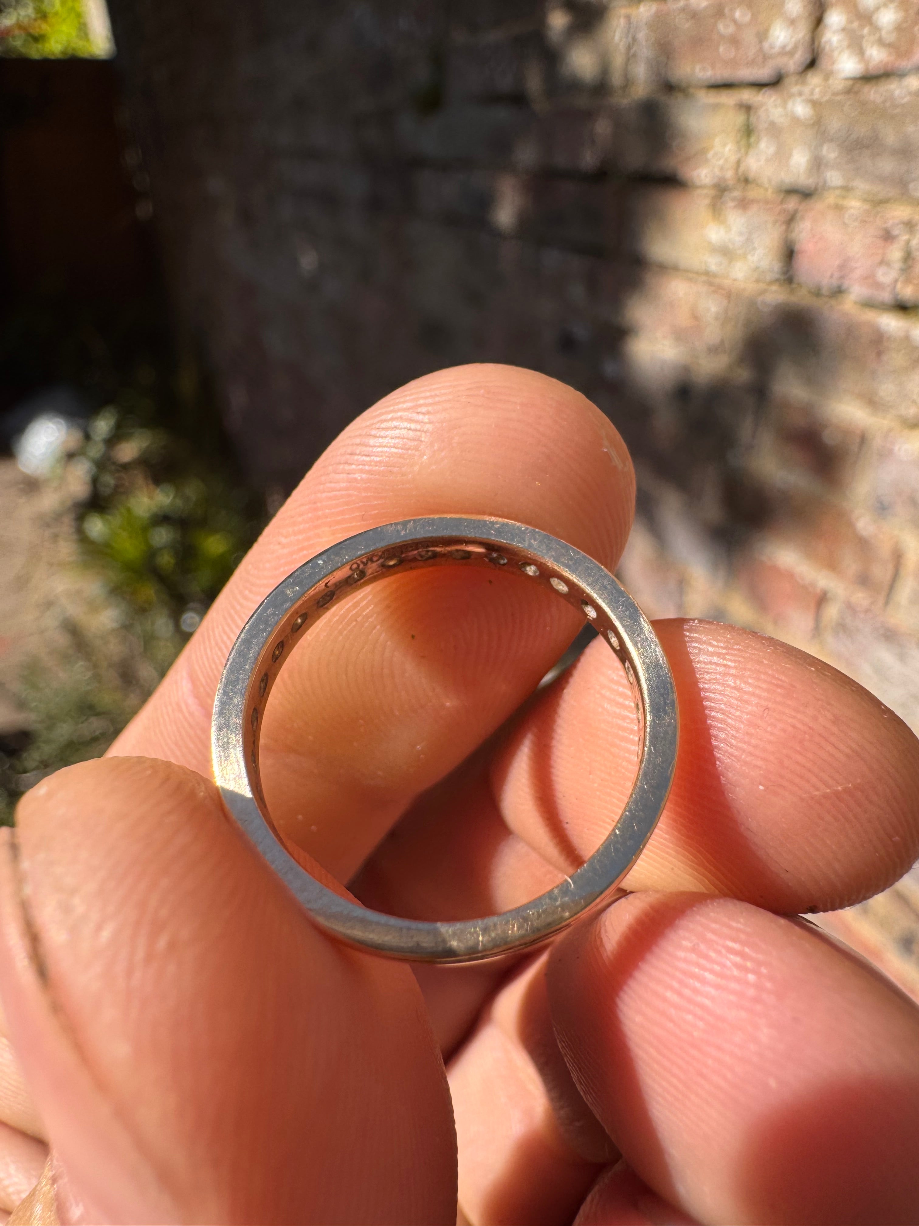 10ct Gold Diamond Eternity airing