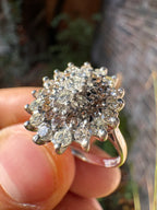 18ct (36) Natural Diamonds White Gold Ring