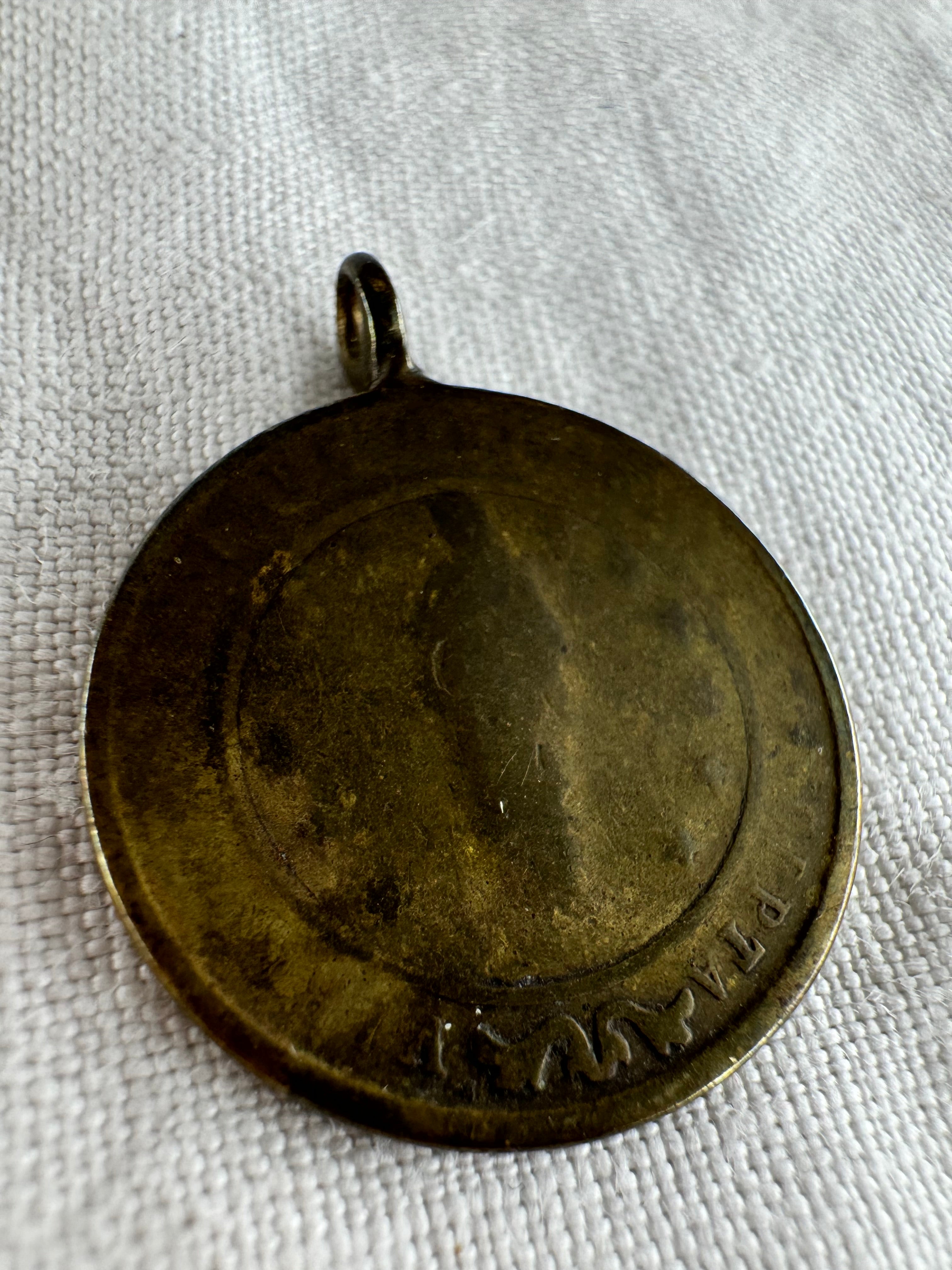 5 Vintage Italian Religious Pendants/Badge (SICILY HOUSE)