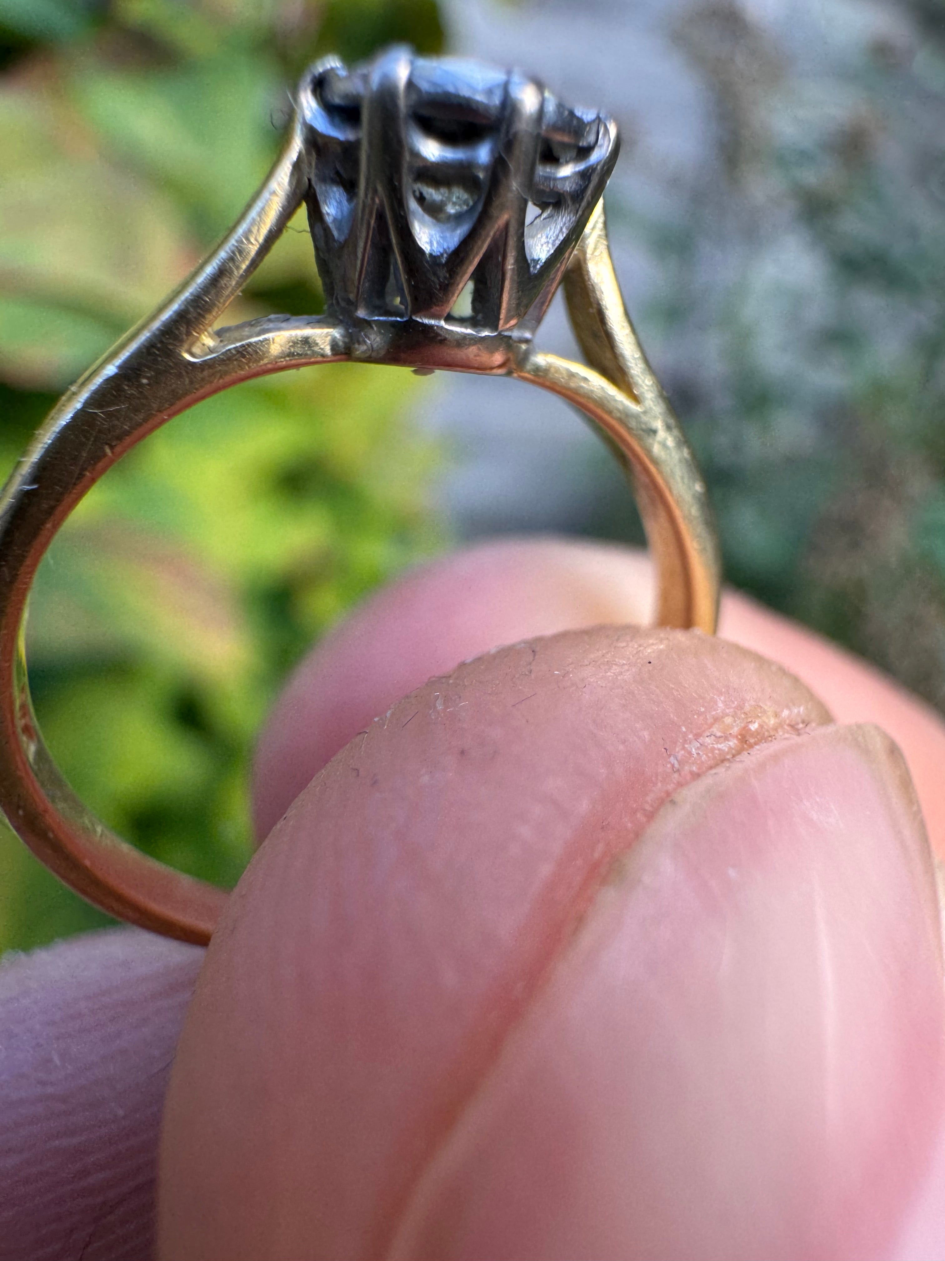 18ct Diamond Solitaire Ring