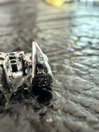 9ct White Gold Cubic Zirconia Cross Pendant