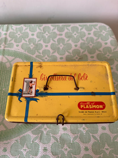 Vintage Italian Metal Tin
