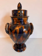 Lot 4: Denby Pottery Polychrome Two-Handled Vase – UK, Early 20th Century (Estimate £100-250)