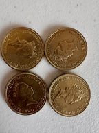 Lot 39: Rare discontinued £2 coins x 4 (Estimate £5-20)