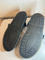 Dr Martens GRYPHON Vegan Leather Sandals Burgundy UK 11