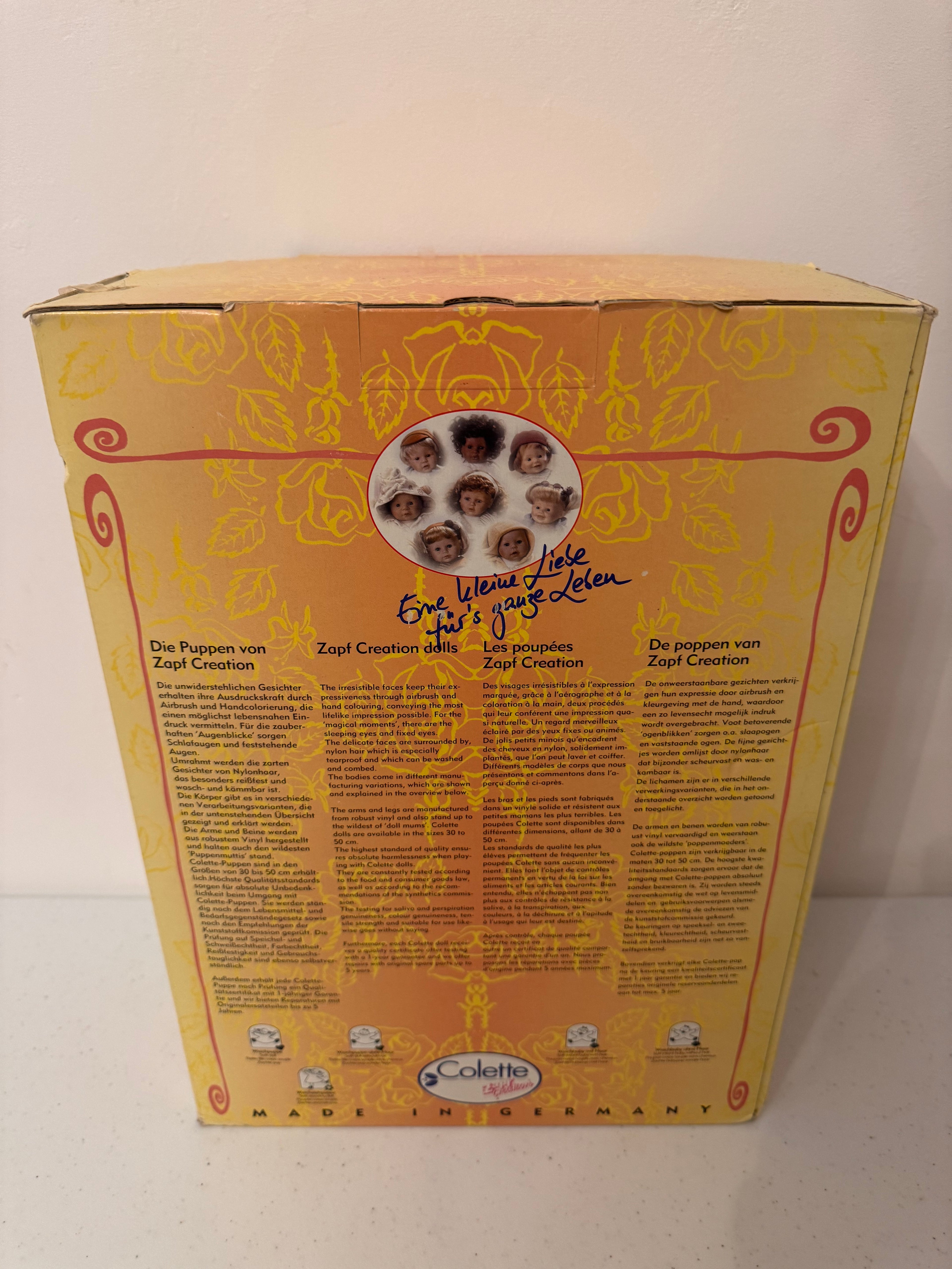 Lot 35: PAUL - Colette - Zapf Creations Doll (Estimate £20-40)