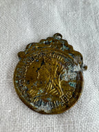 5 Vintage Italian Religious Pendants/Badge (SICILY HOUSE)