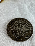 5 Vintage Italian Religious Pendants/Badge (SICILY HOUSE)