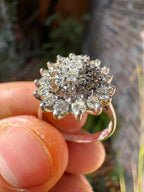 18ct (36) Natural Diamonds White Gold Ring