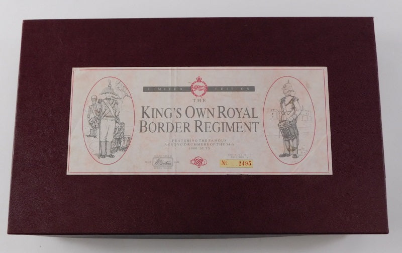 A W Britains King's Own Border Regiment set