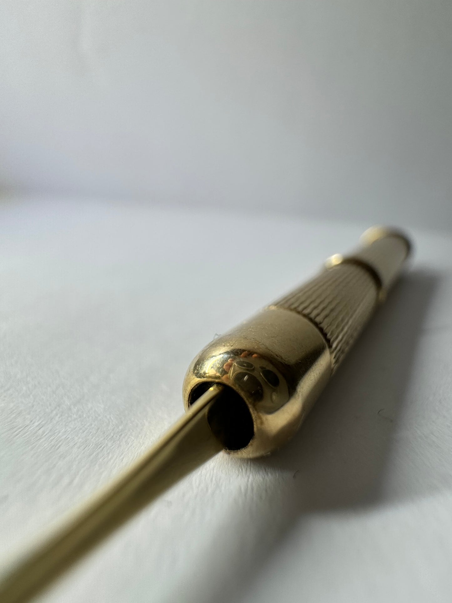 9ct Yellow Gold Solid Tooth Pick