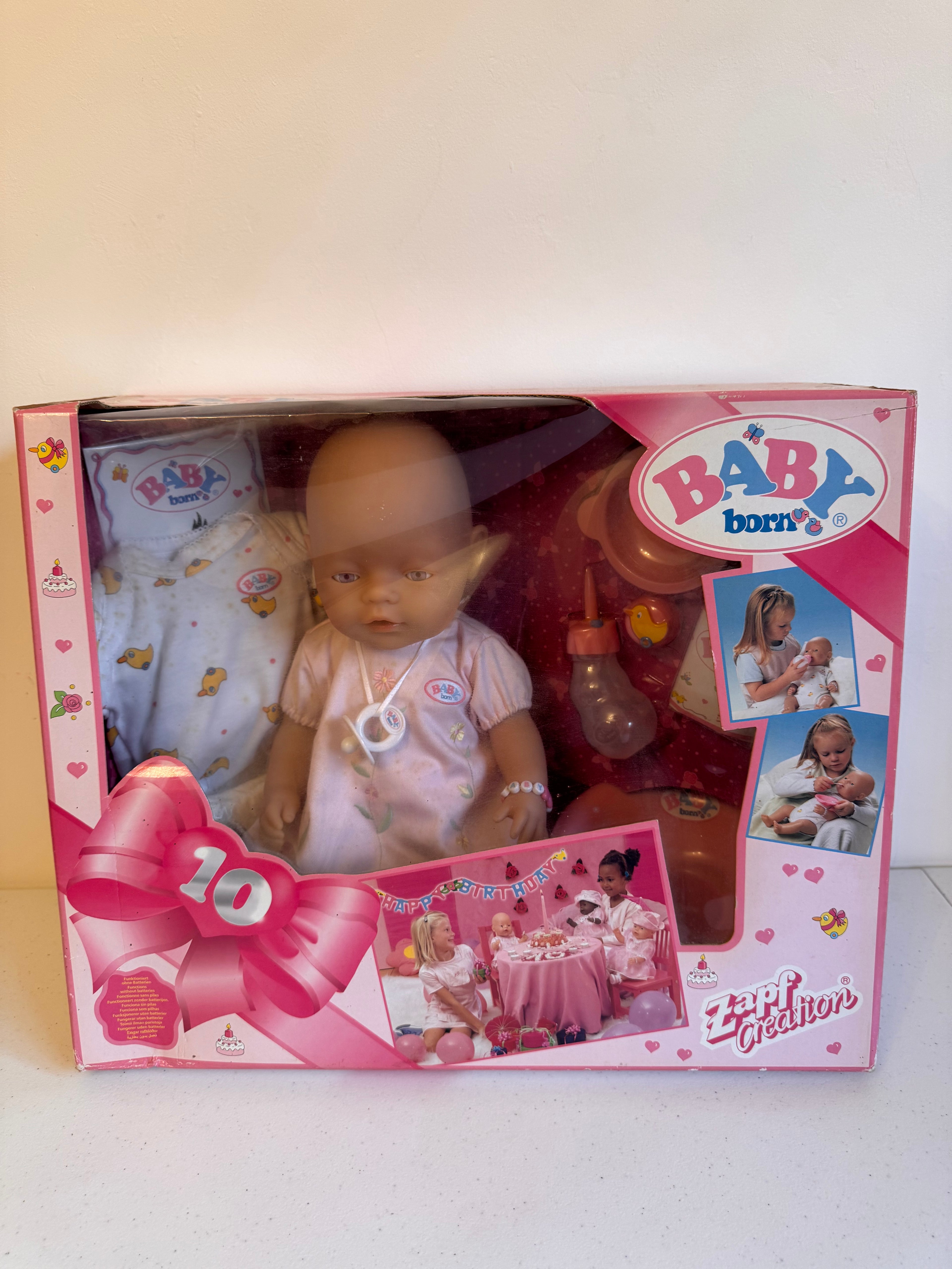 Lot 16: Baby Born Boxed 10 Accessory Set (Estimate £40-50)