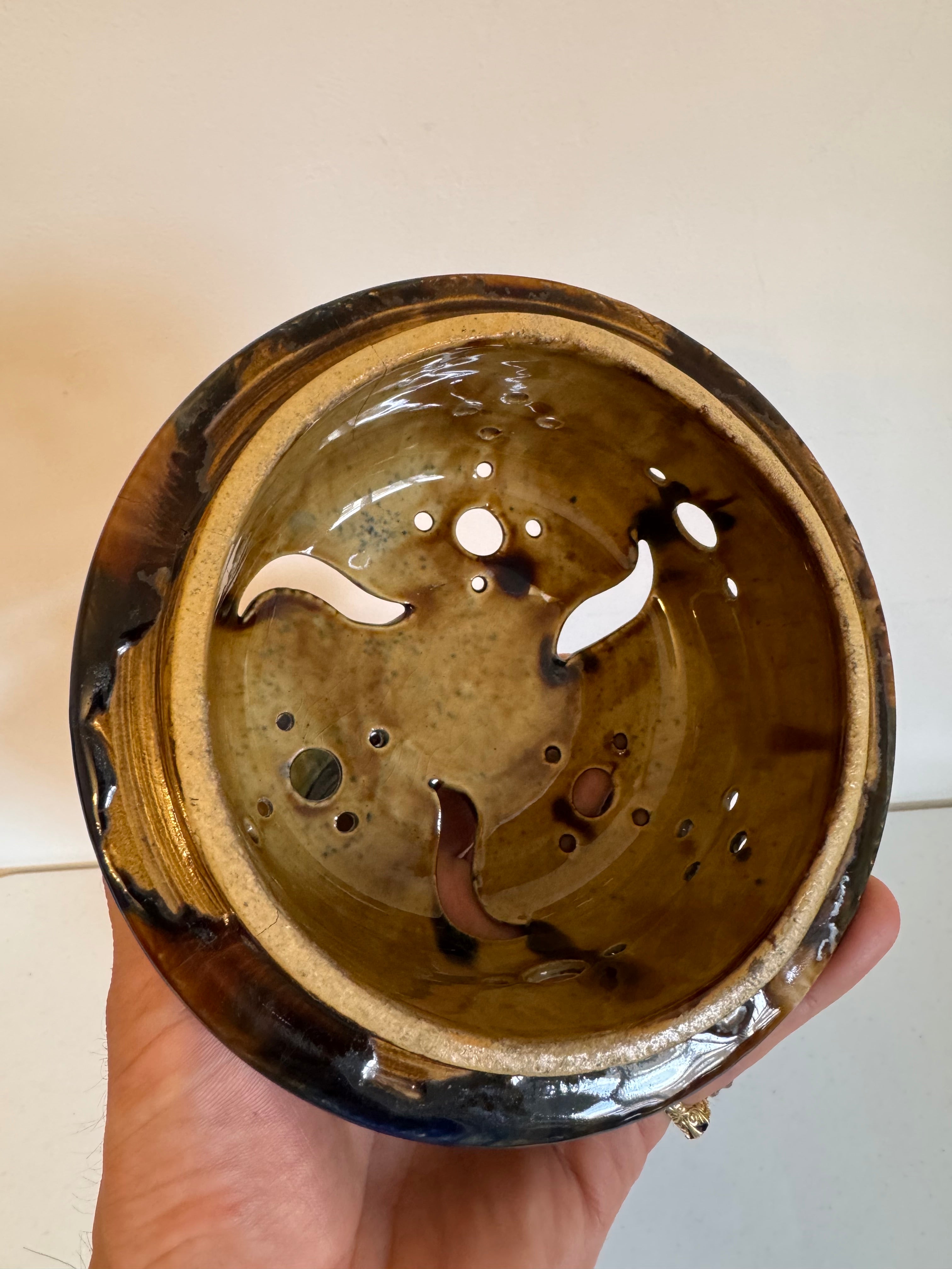 Lot 4: Denby Pottery Polychrome Two-Handled Vase – UK, Early 20th Century (Estimate £100-250)