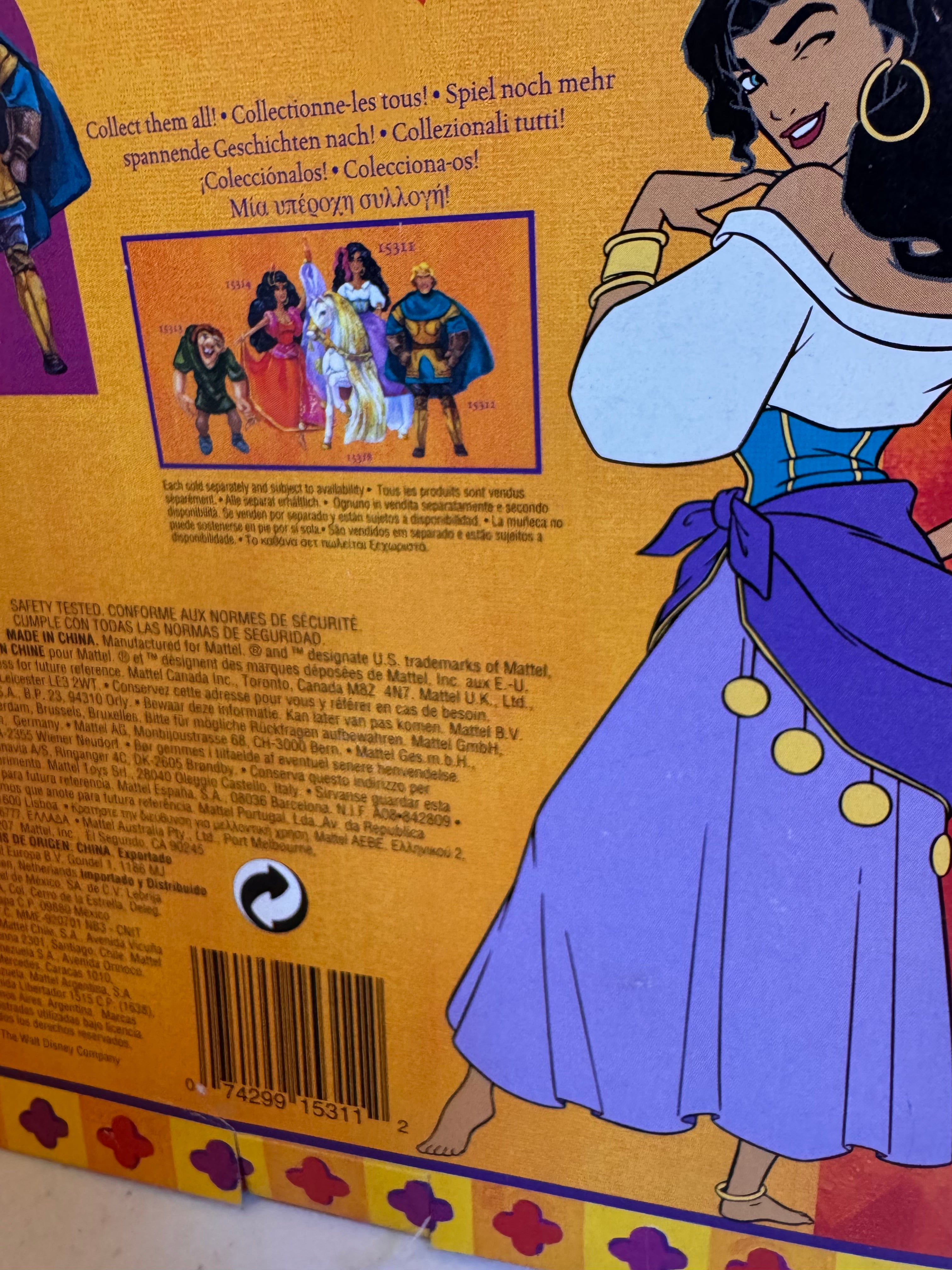 Lot 27: Esmeralda Notre Dame DISNEY (Estimate £20-30)