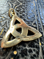 9ct Solid Yellow Gold Celtic Pendant