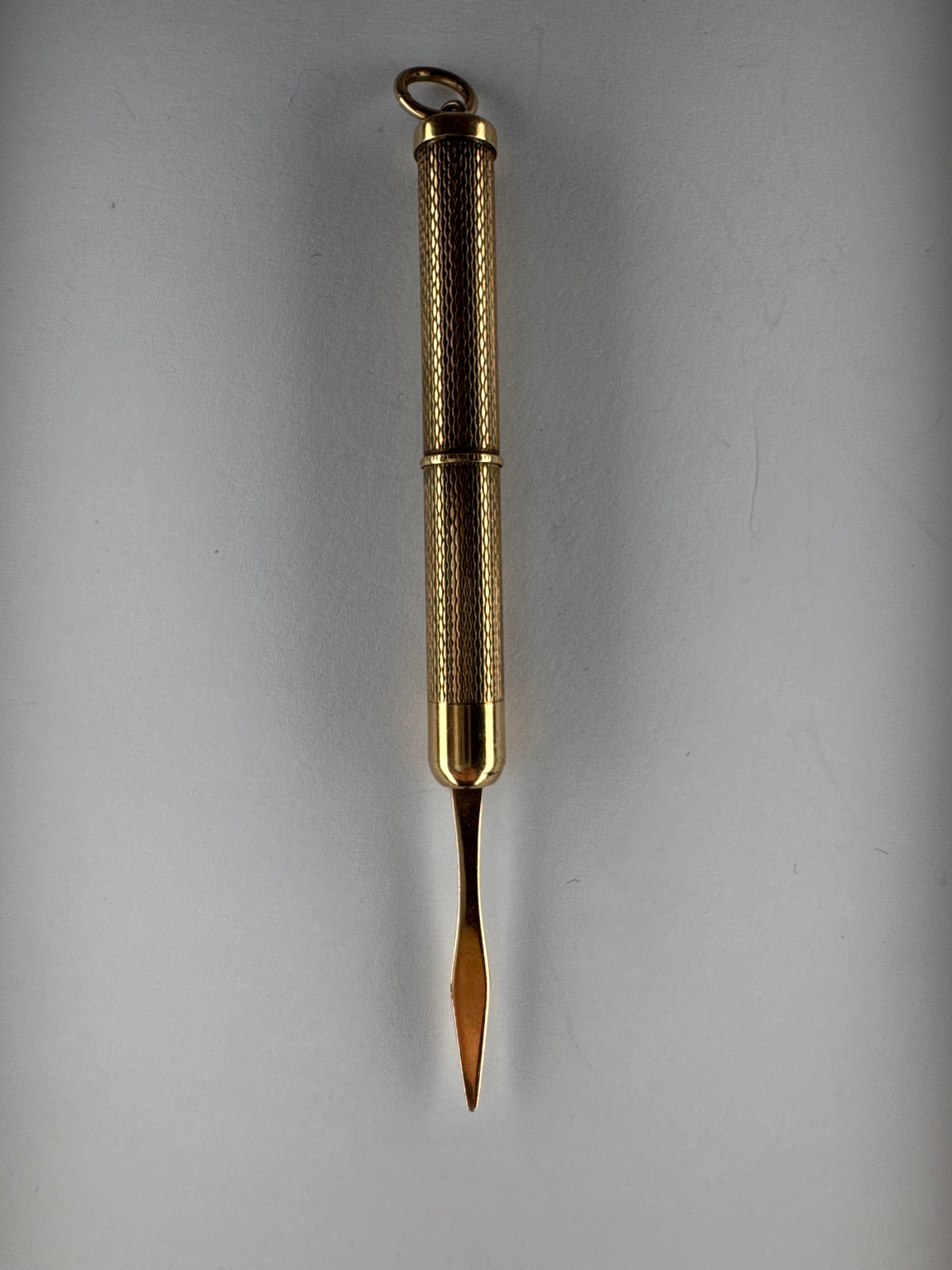 9ct Solid Gold Toothpick