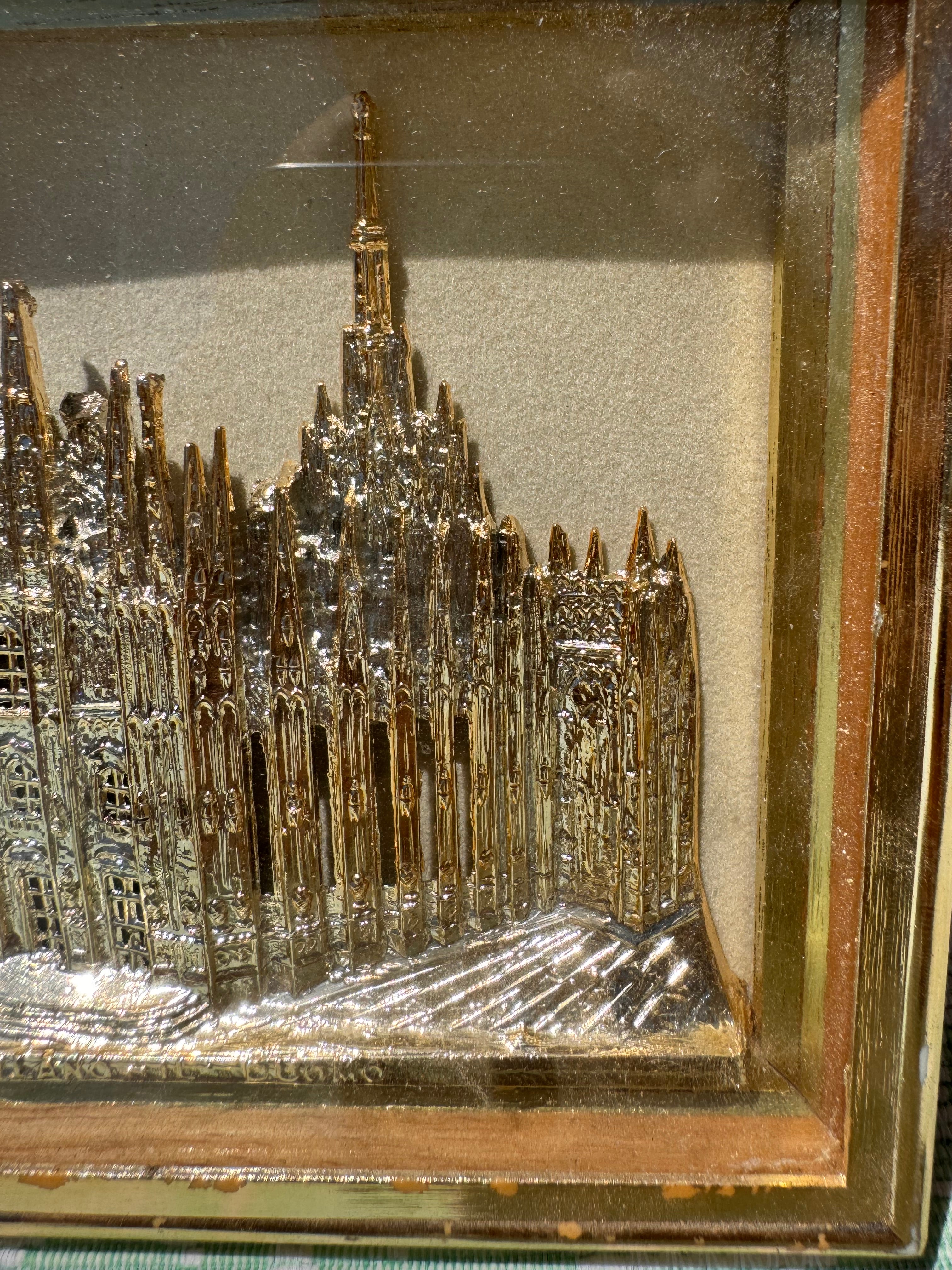 Gold Guilt Framed Church Art