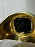 9ct Yellow Gold Onyx Ring