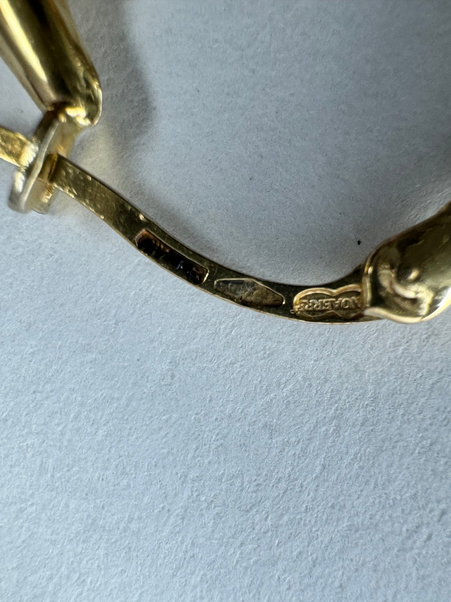 Pretty 9ct Yellow Gold Vintage Earrings