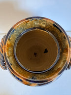 Lot 4: Denby Pottery Polychrome Two-Handled Vase – UK, Early 20th Century (Estimate £100-250)