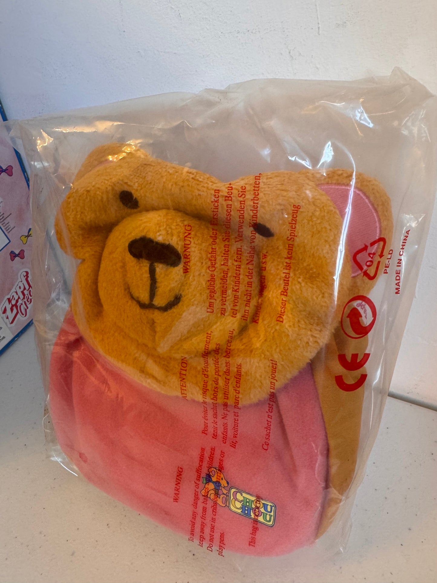 Lot 21: Teddy Rucksack Zapf Creations Vintage  (Estimate £20-80)