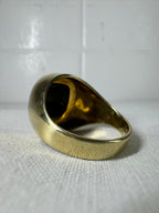 9ct Yellow Gold Onyx Ring