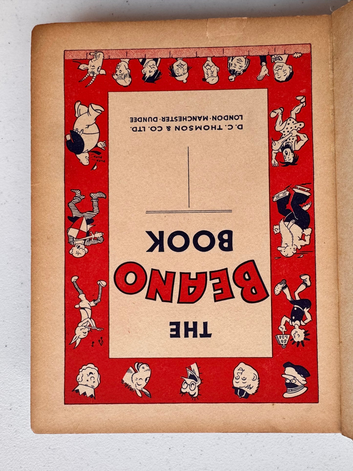Lot 3: Rare 1940 First Edition Beano Book No. 1 – The Birth of a British Comic Icon (Estimate £3000-4000)