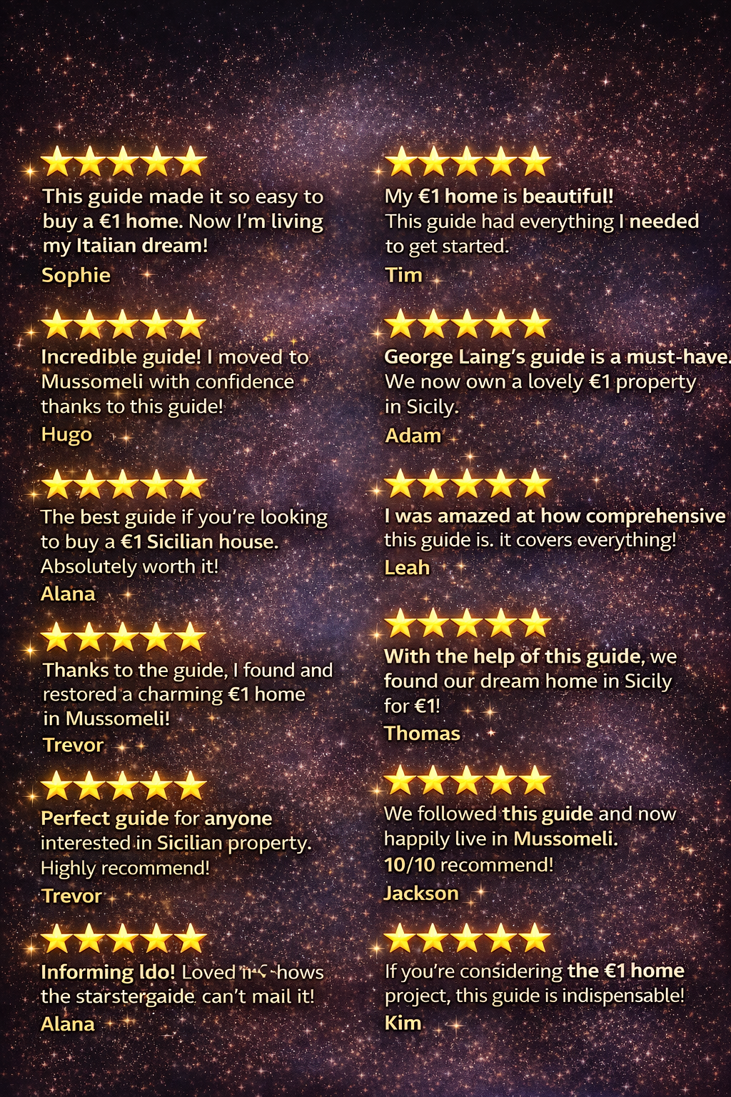 The 2025/26 Italy Property Guide - Featuring 1 Euro Homes, and Mussomeli!