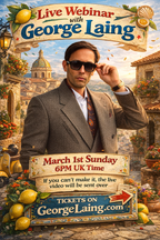 How to buy a house for 1€ LIVE Webinar with George Laing March 1st 6pm UK Time