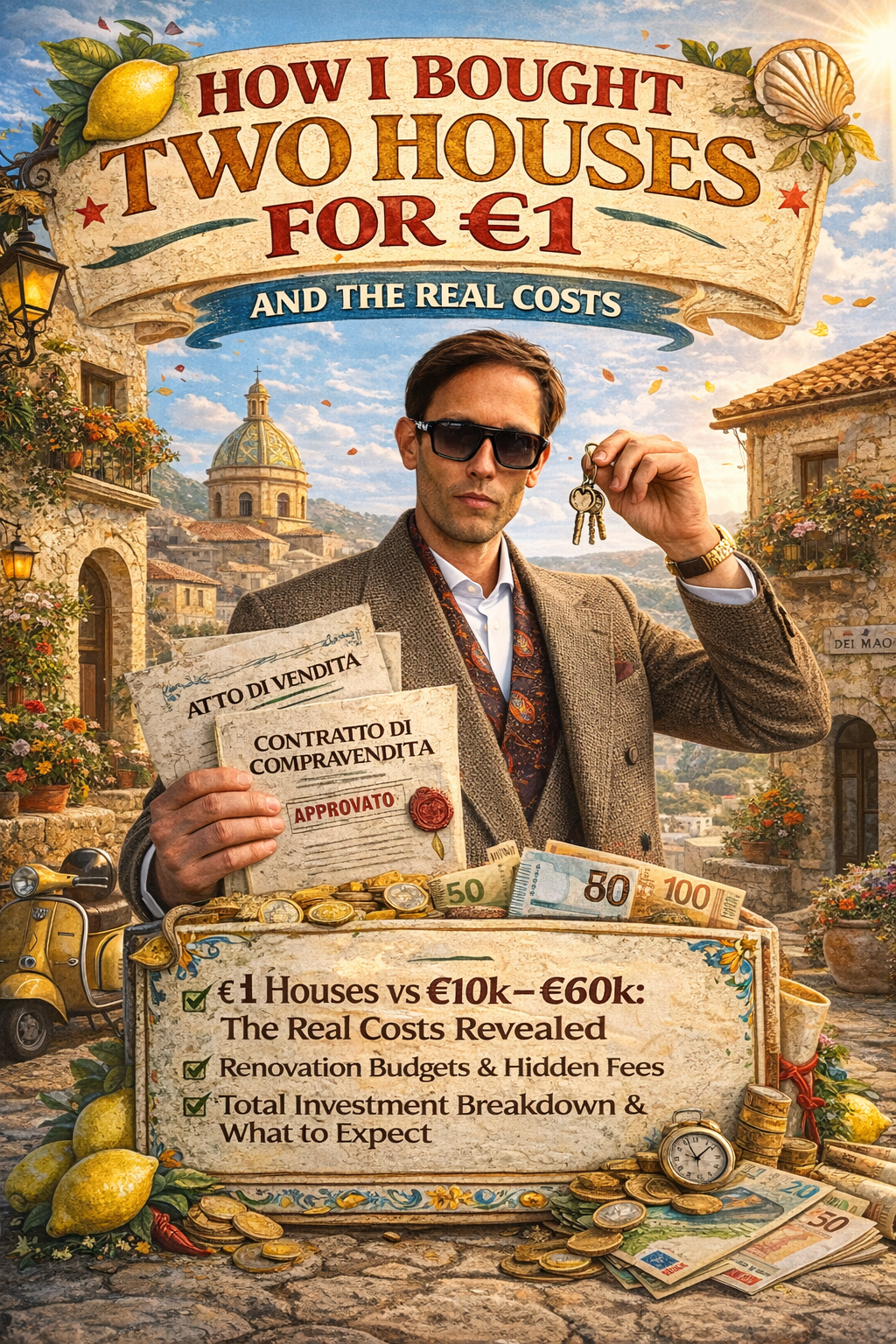 How to buy a house for 1€ LIVE Webinar with George Laing March 1st 6pm UK Time