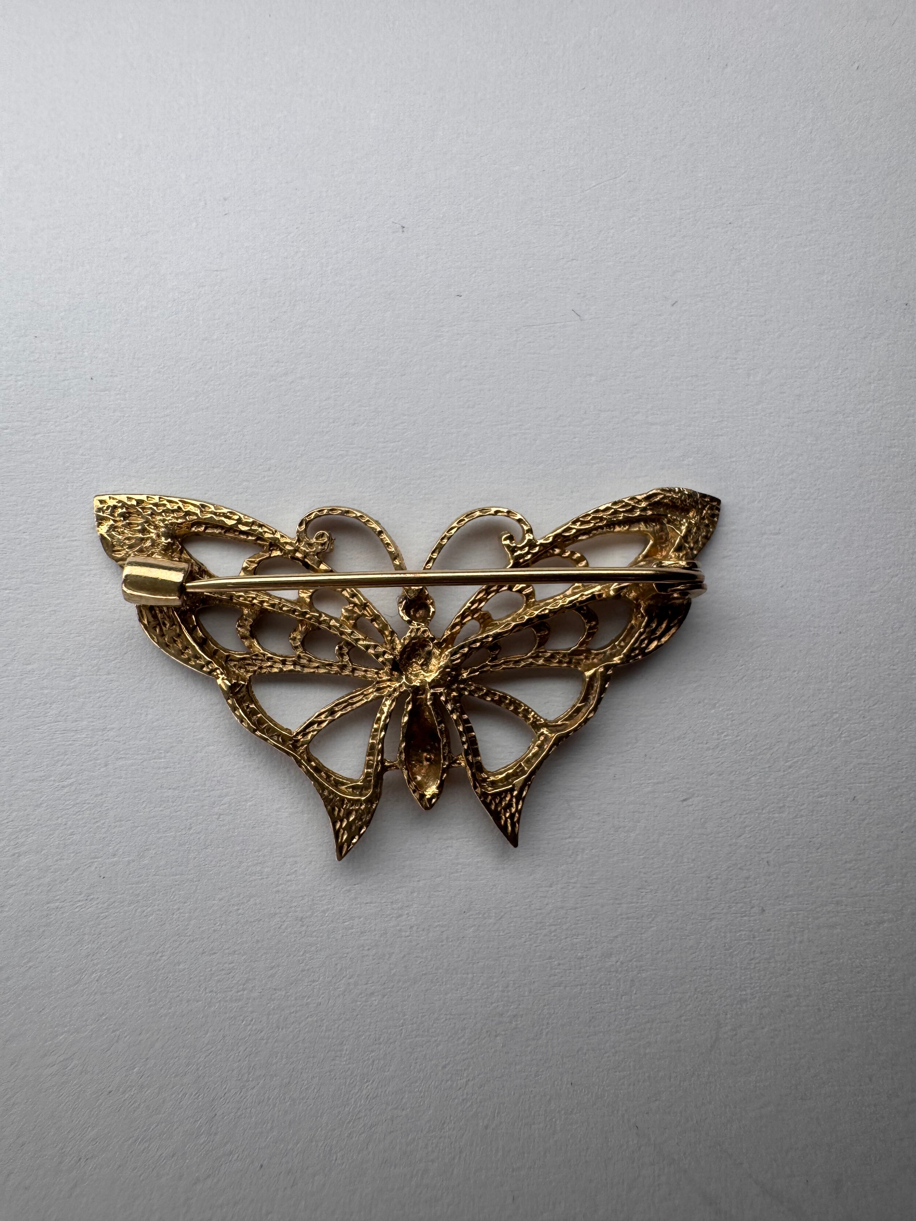9ct Gold Butterfly