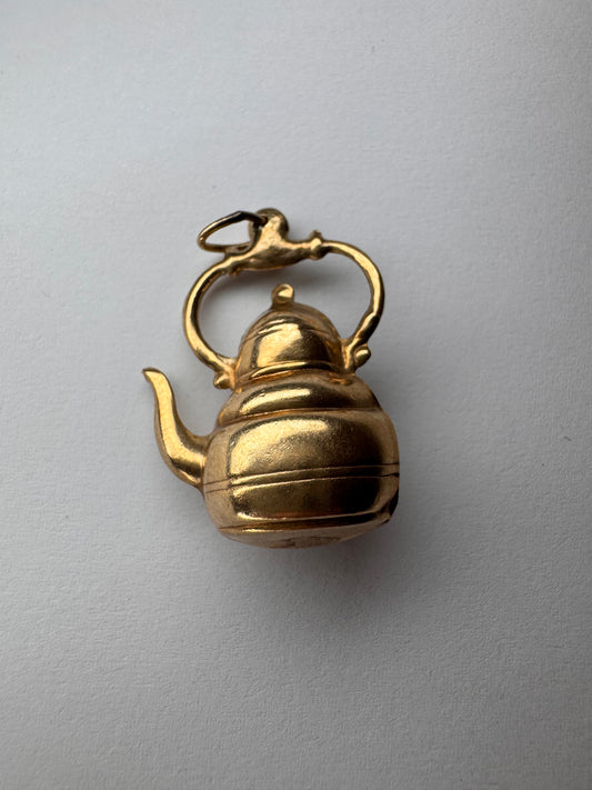 9ct Gold Teapot Pendant