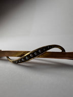 9ct Rose Gold Pearl Broach