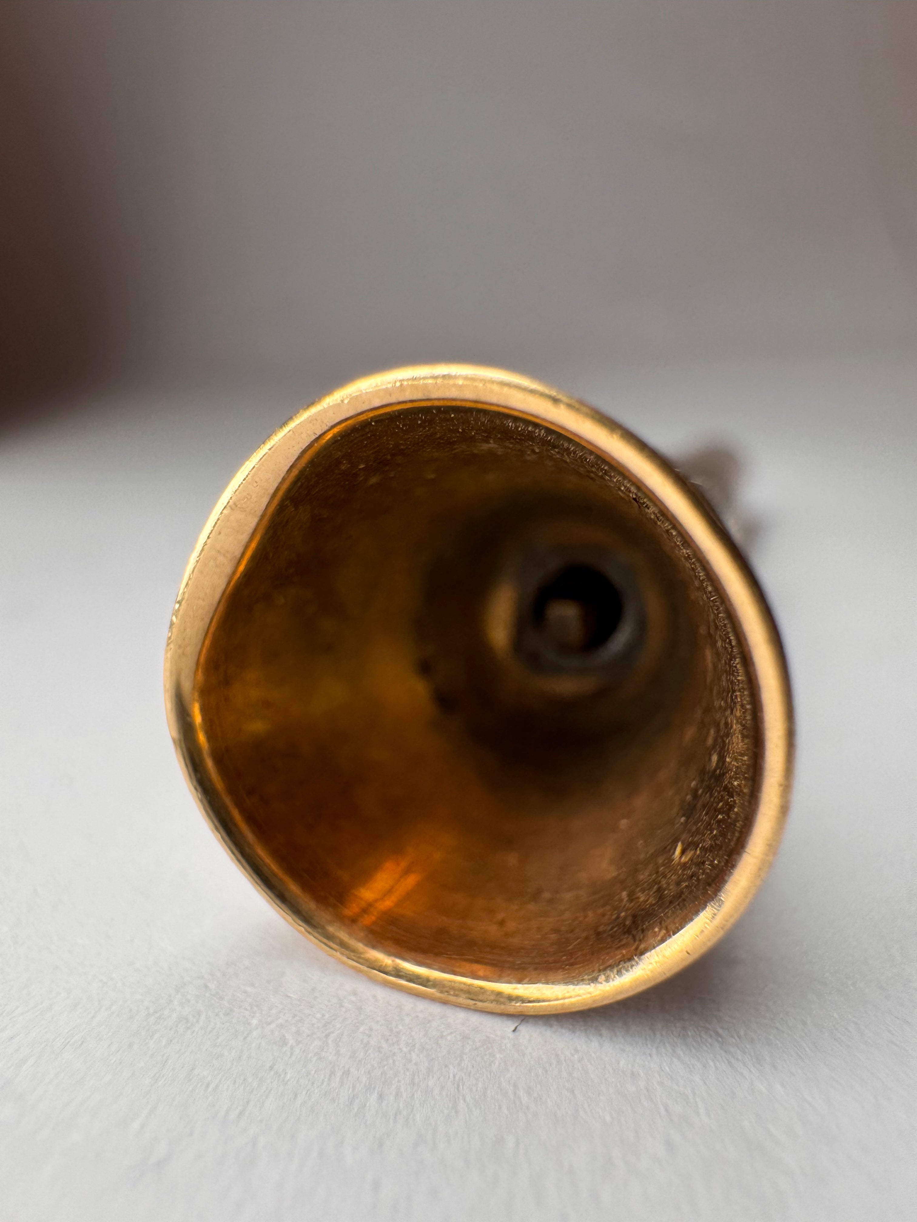 9ct Solid Gold Cigar Piercer